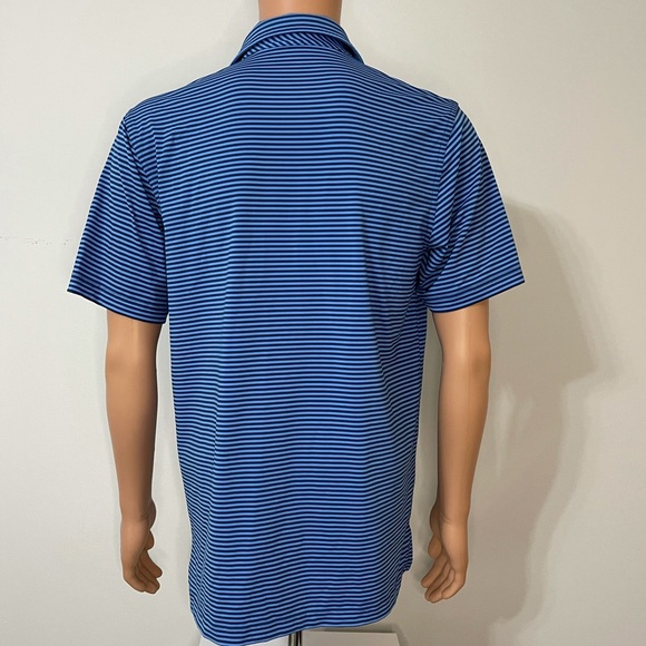 Vineyard Vines Blue Striped Polo, sz S, like-new - Picture 4 of 7
